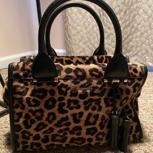 MK leopard handbag